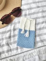 handmade crochet glasses case - Image 2